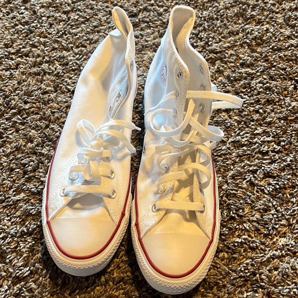 Brand New Converse Size 10.5 High Top White